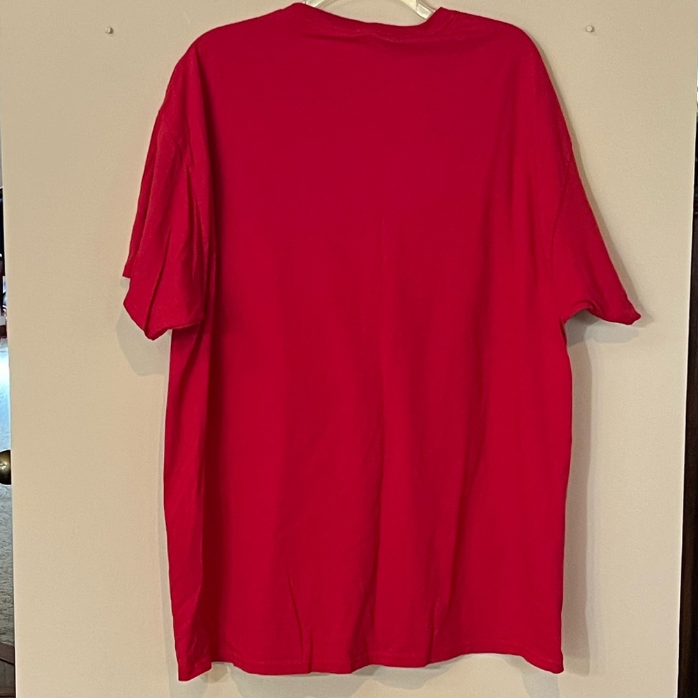 Disney Minnie Mouse Grandma Short Sleeve Red White T Shirt Size XL - Picture 3 of 3